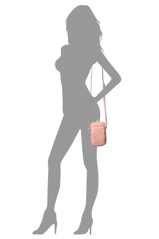 Fashion Mini Crossbody Bag Cell Phone Purse - In Style Chics Boutique LLC