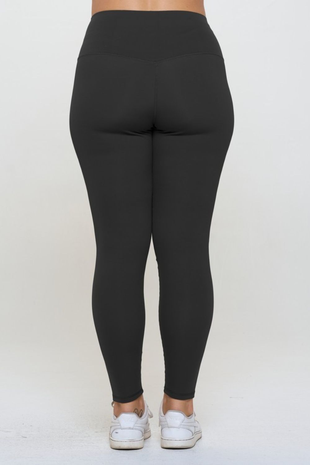 Yelete Full Size Fleece Lined High Waisted Leggings - In Style Chics Boutique LLC