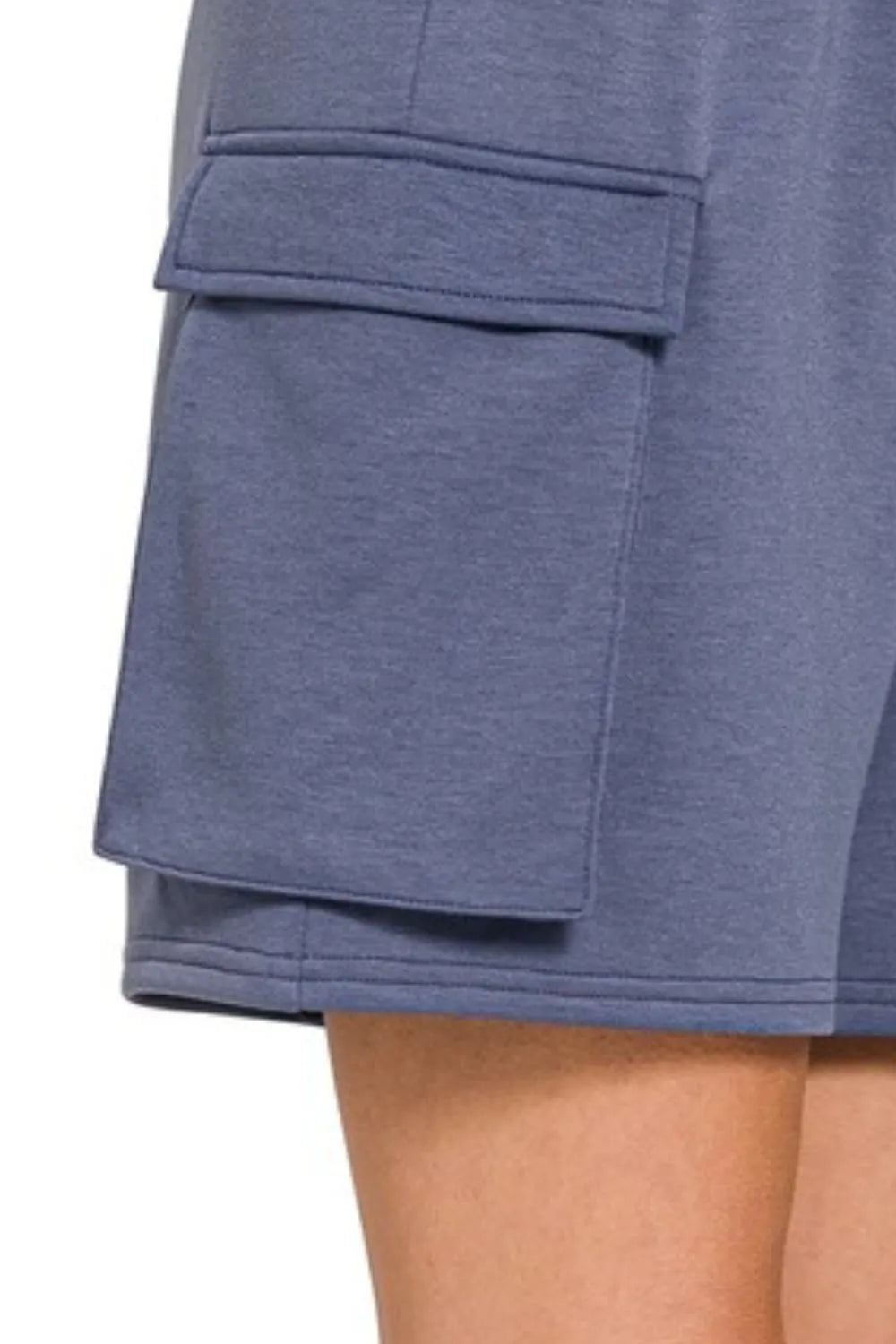 Shorts for Women, Scuba Thigh Pockets - In Style Chics Boutique