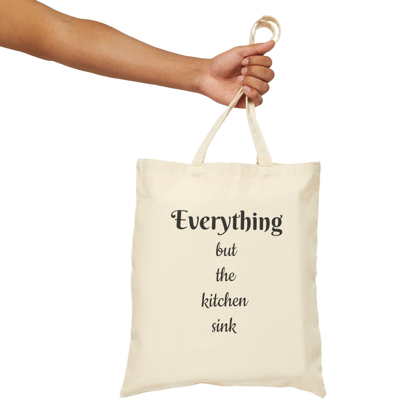 Cotton Canvas Tote Bag - In Style Chics Boutique LLC