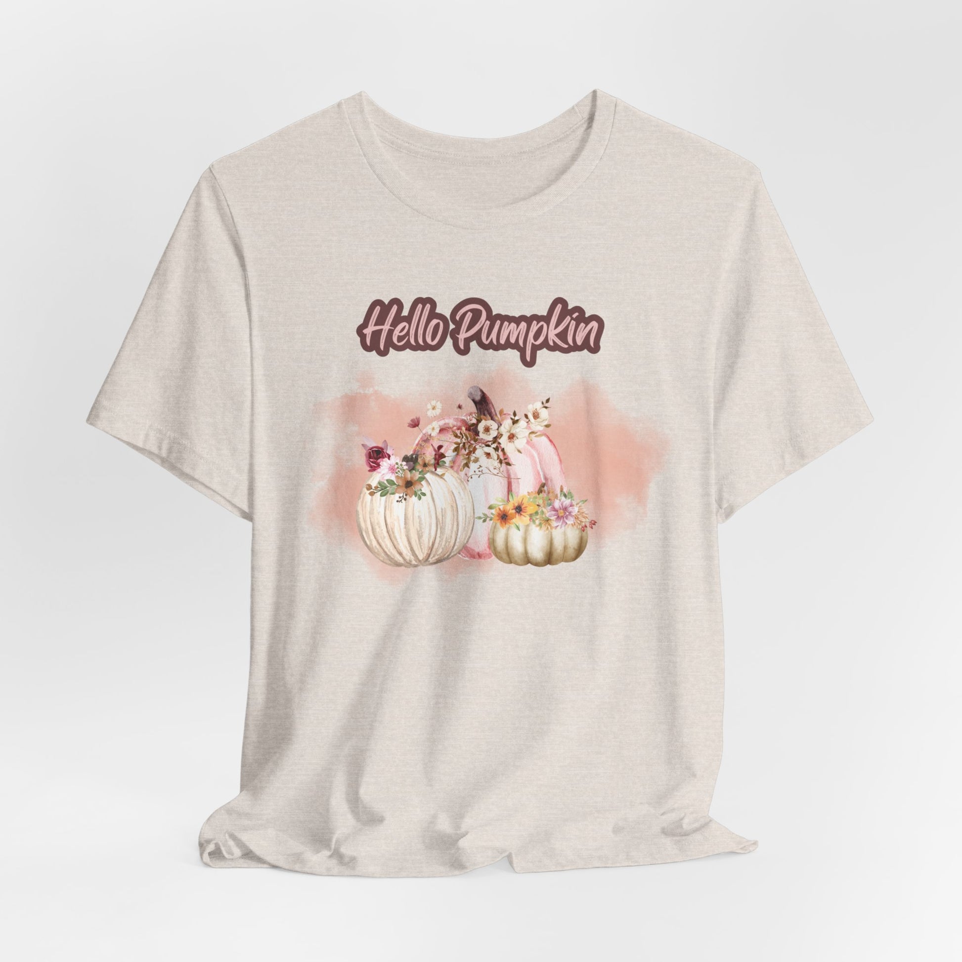 Hello Pumpkin Graphic Shirt, Pumpkin Tee, Fall T-shirt, Shop Printed Tees at In Style Chics Boutique 