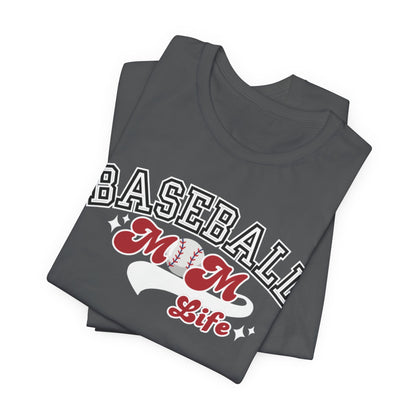 Baseball Mom Life Tee - Obsession Expressions by In Style Chics Boutique Cute Graphic Ts 