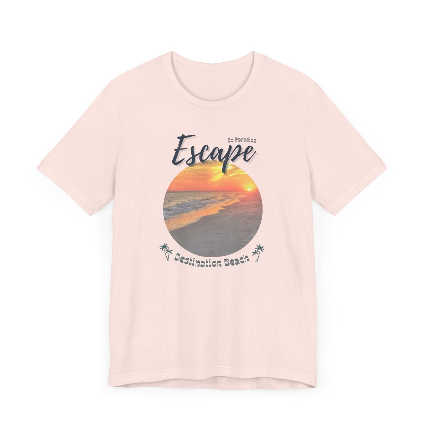 Escape to Paradise Printed Tee, Destination Beach - In Style Chics Boutique Cute Graphic T-shirts 
