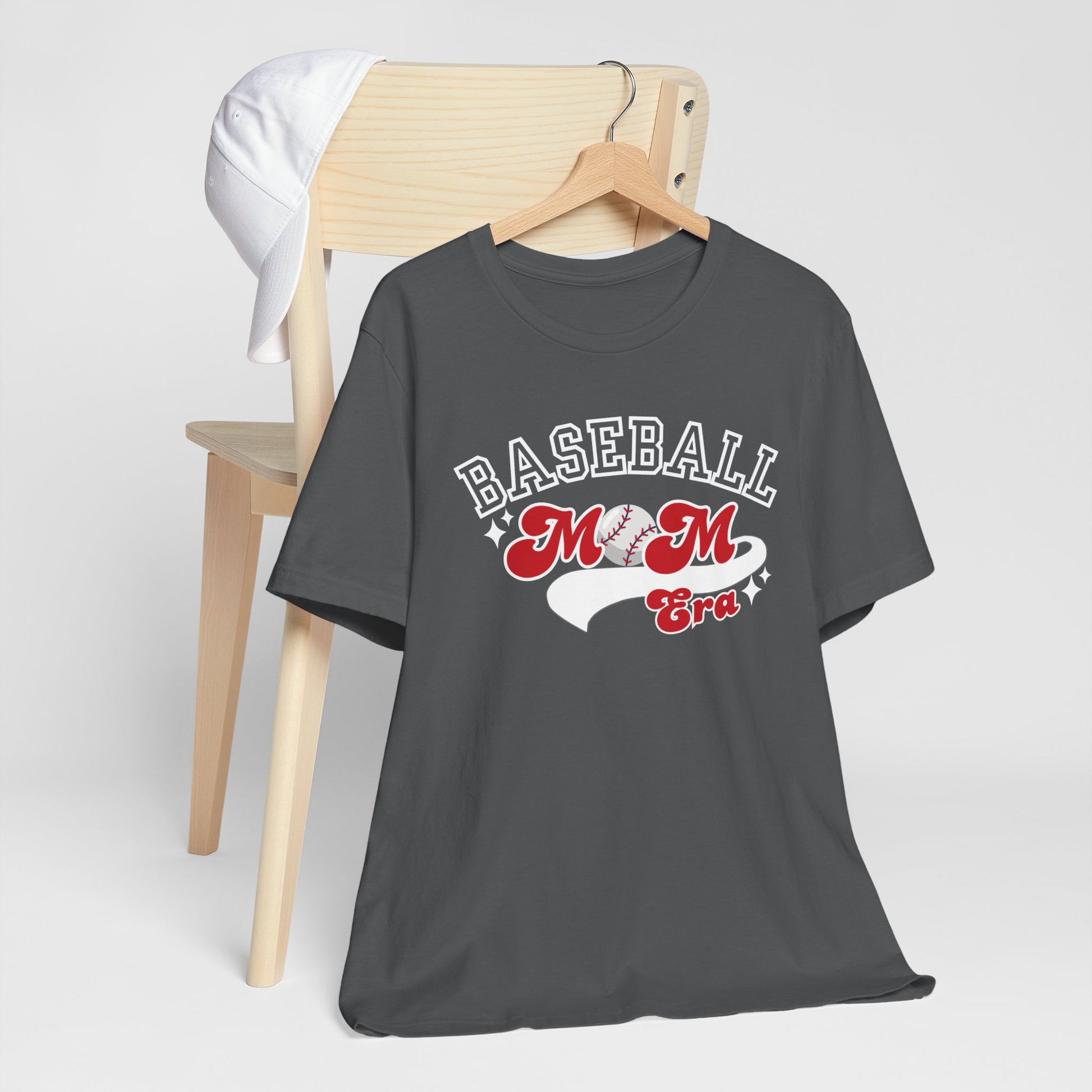 Baseball Mom Era Short Sleeve Tee - Obsession Expressions by In Style Chics Boutique Cute Graphic Ts 