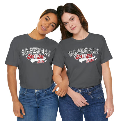 Baseball Mom Life Tee - Obsession Expressions by In Style Chics Boutique Cute Graphic Ts 