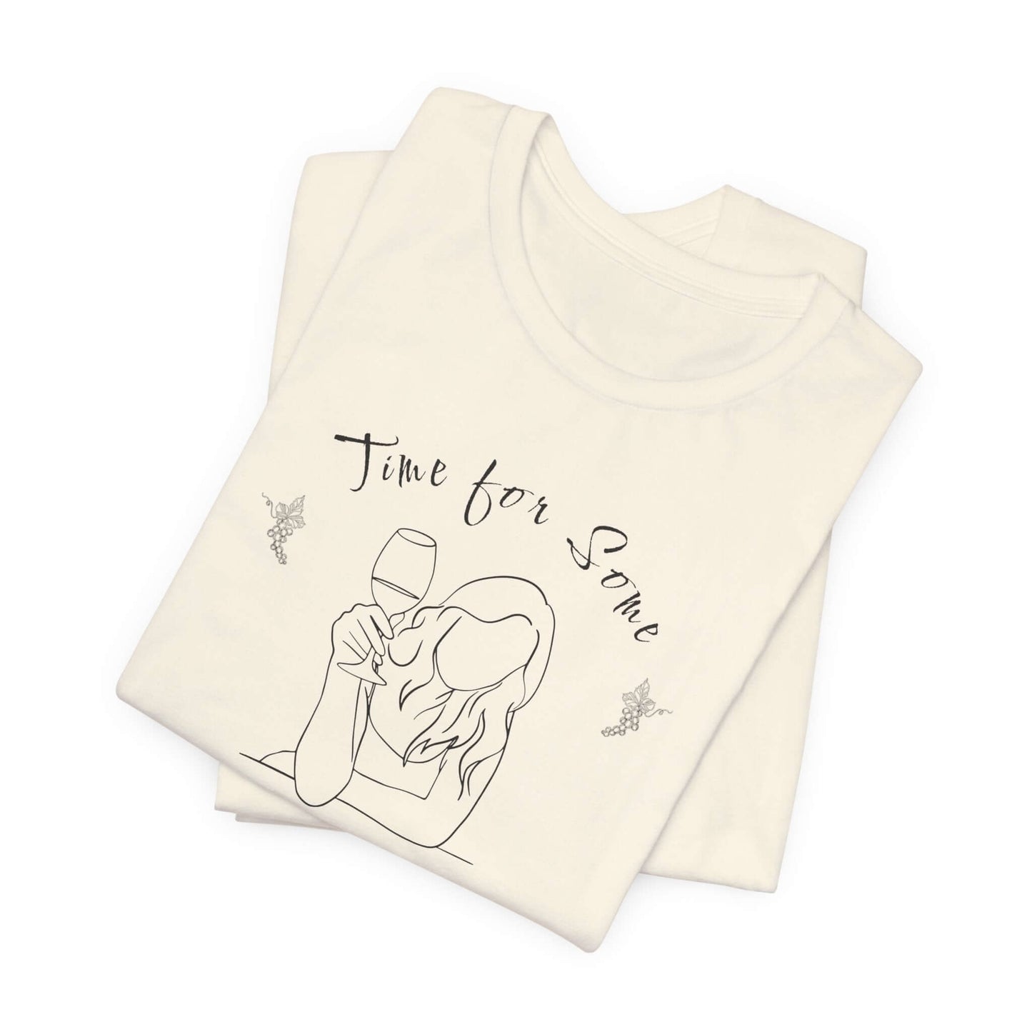 T-Shirt 'Quality Me Time' Short Sleeve Tee - Wine Lovers Tee - Cute Graphic T-shirts - Obsession Expressions by In Style Chics Boutique 