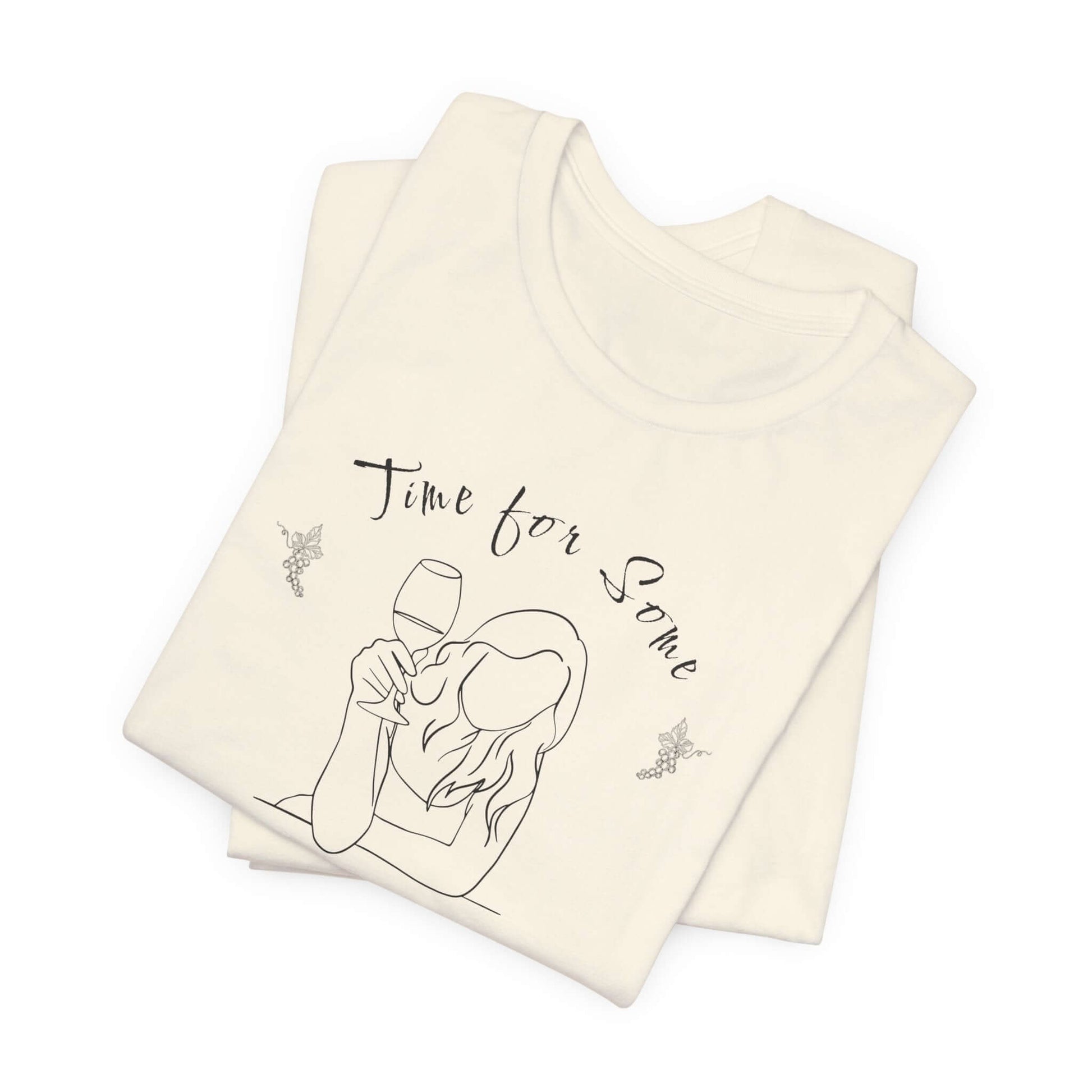 T-Shirt 'Quality Me Time' Short Sleeve Tee - Wine Lovers Tee - Cute Graphic T-shirts - Obsession Expressions by In Style Chics Boutique 