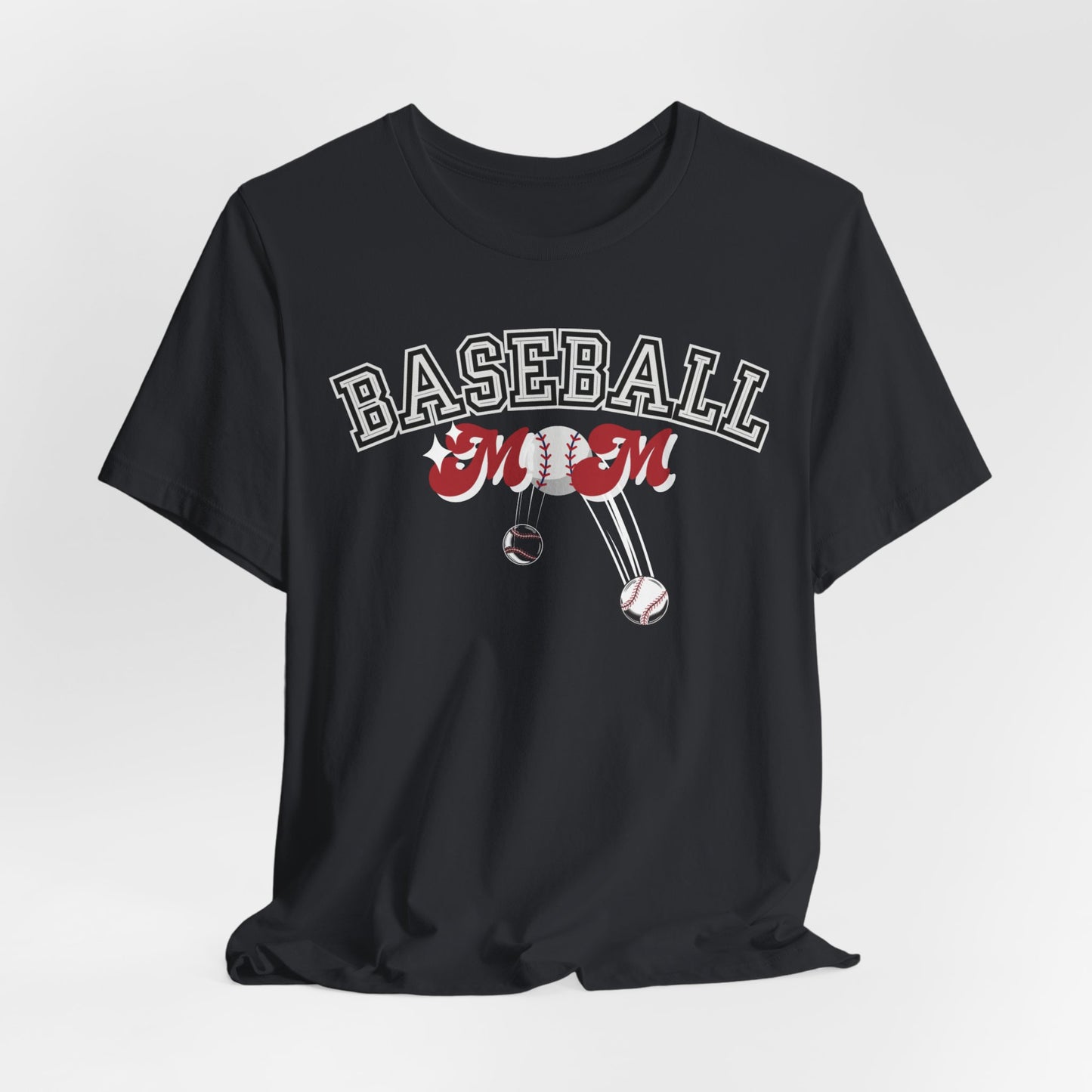 Baseball Mom Short Sleeve Tee, Obsession Expressions by In Style Chics Boutique Cute Graphic T-shirts 