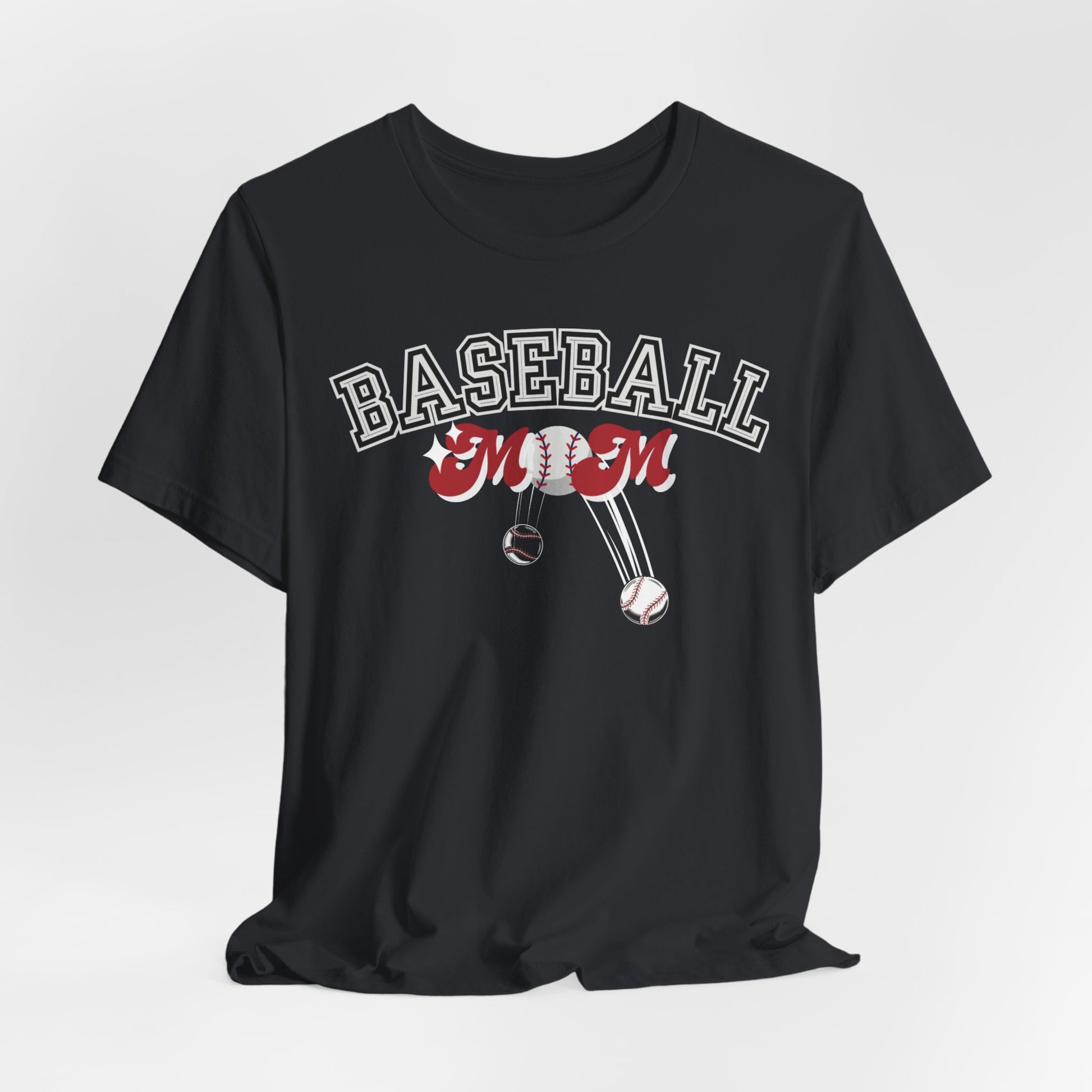 Baseball Mom Short Sleeve Tee, Obsession Expressions by In Style Chics Boutique Cute Graphic T-shirts 