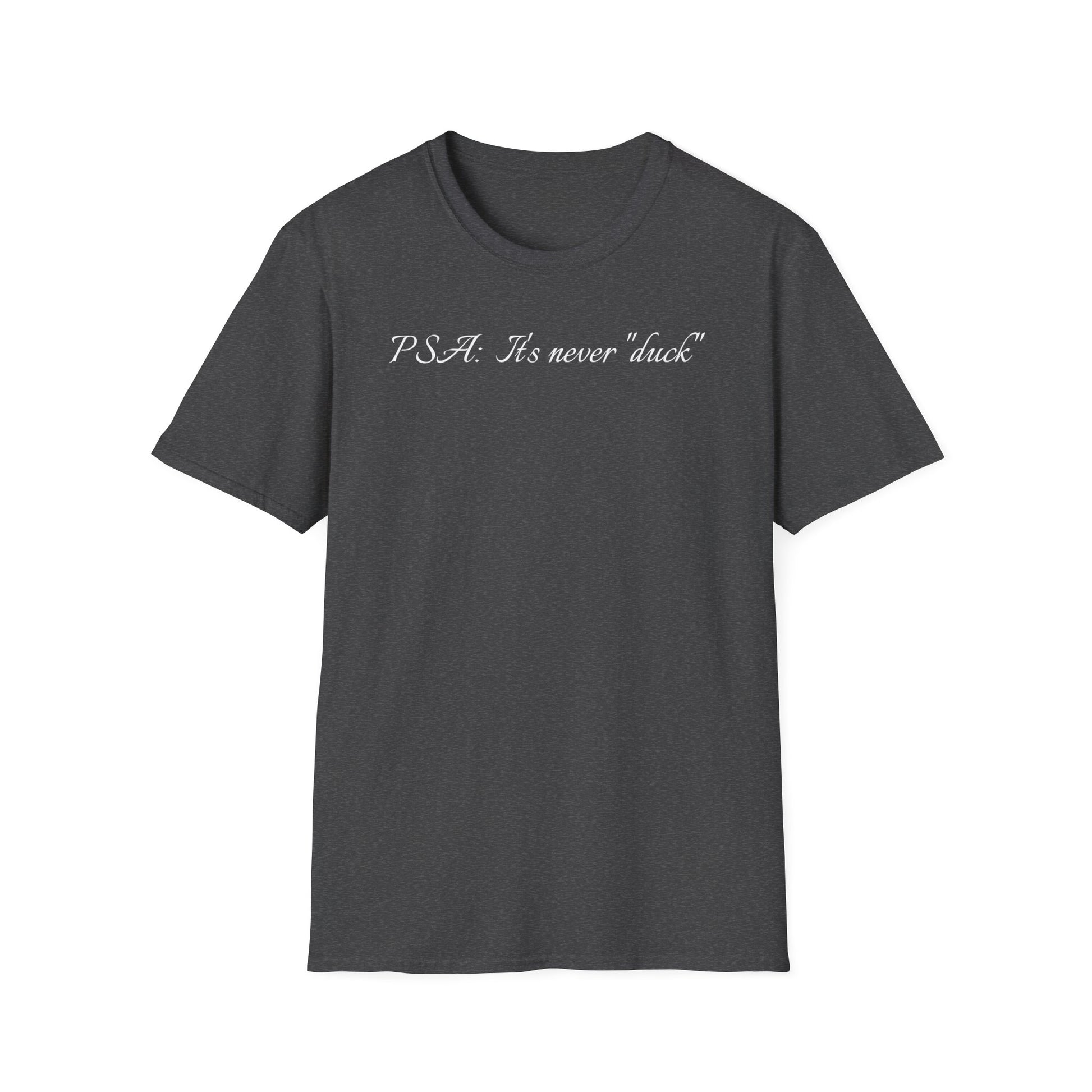 Unisex Softstyle Graphic T-Shirt - "PSA..." - In Style Chics Boutique LLC