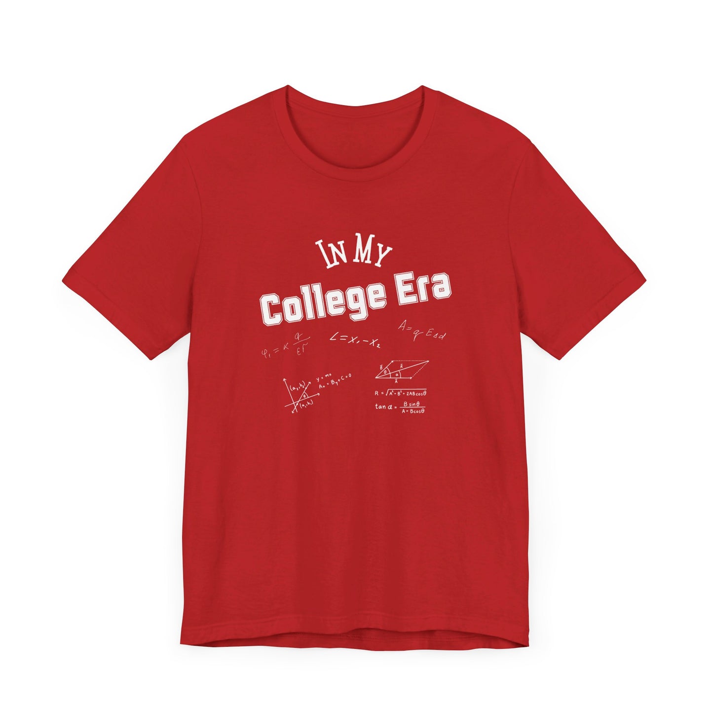 Unisex Jersey Short Sleeve Graphic T-Shirt "College Era" - In Style Chics Boutique LLC
