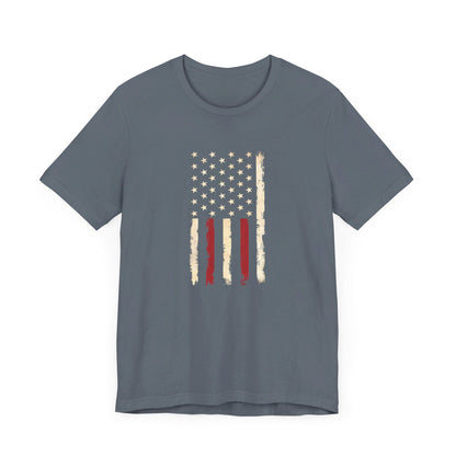Unisex Jersey Short Sleeve US American Flag Graphic T-Shirt - In Style Chics Boutique LLC
