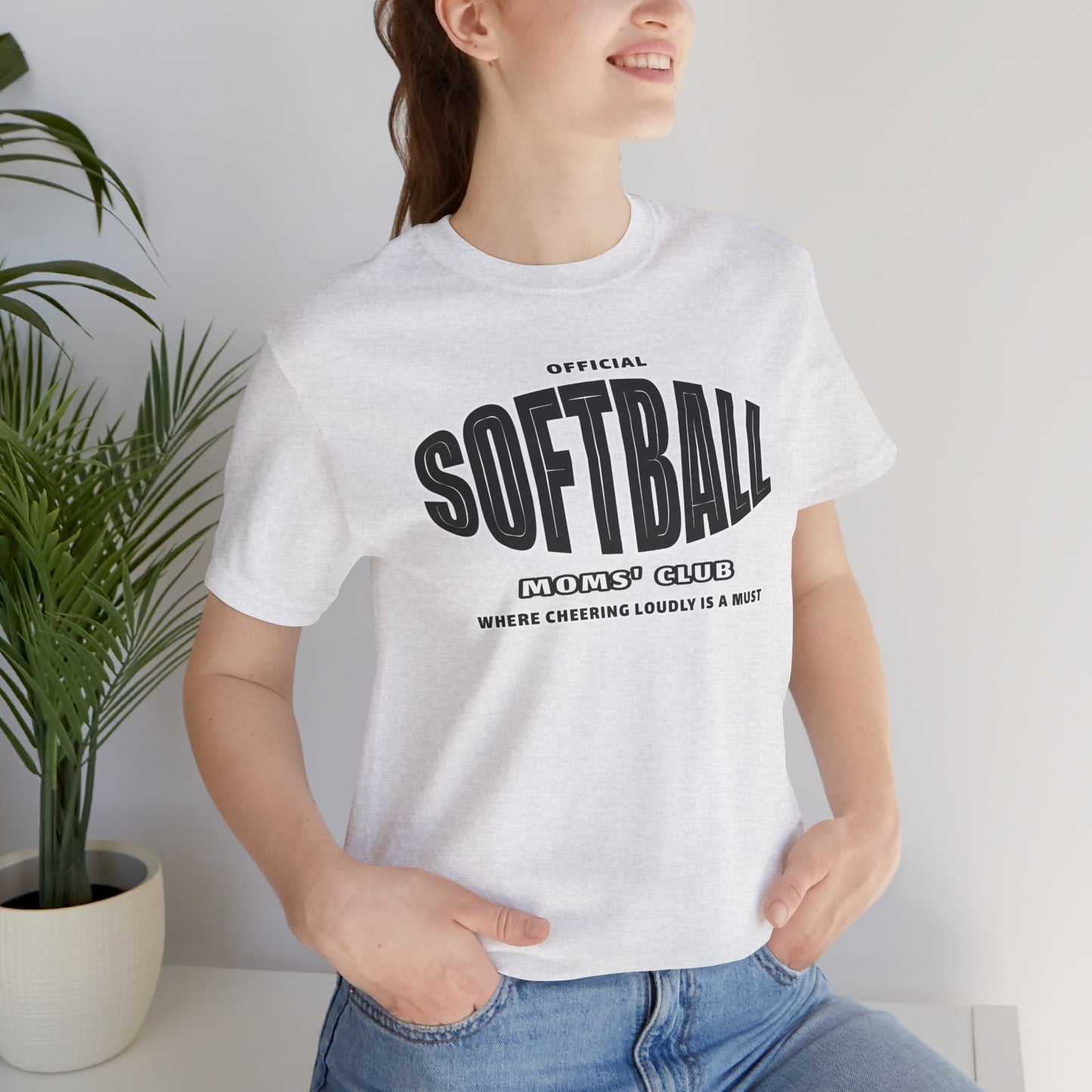 Softball Moms' Club Short Sleeve Tee