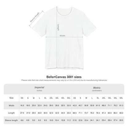 Tropical Tee - Happy Place Vacation Vibes T-Shirt Size Chart - Obsession Expressions by In Style Chics Boutique Cute Graphic T-shirts 