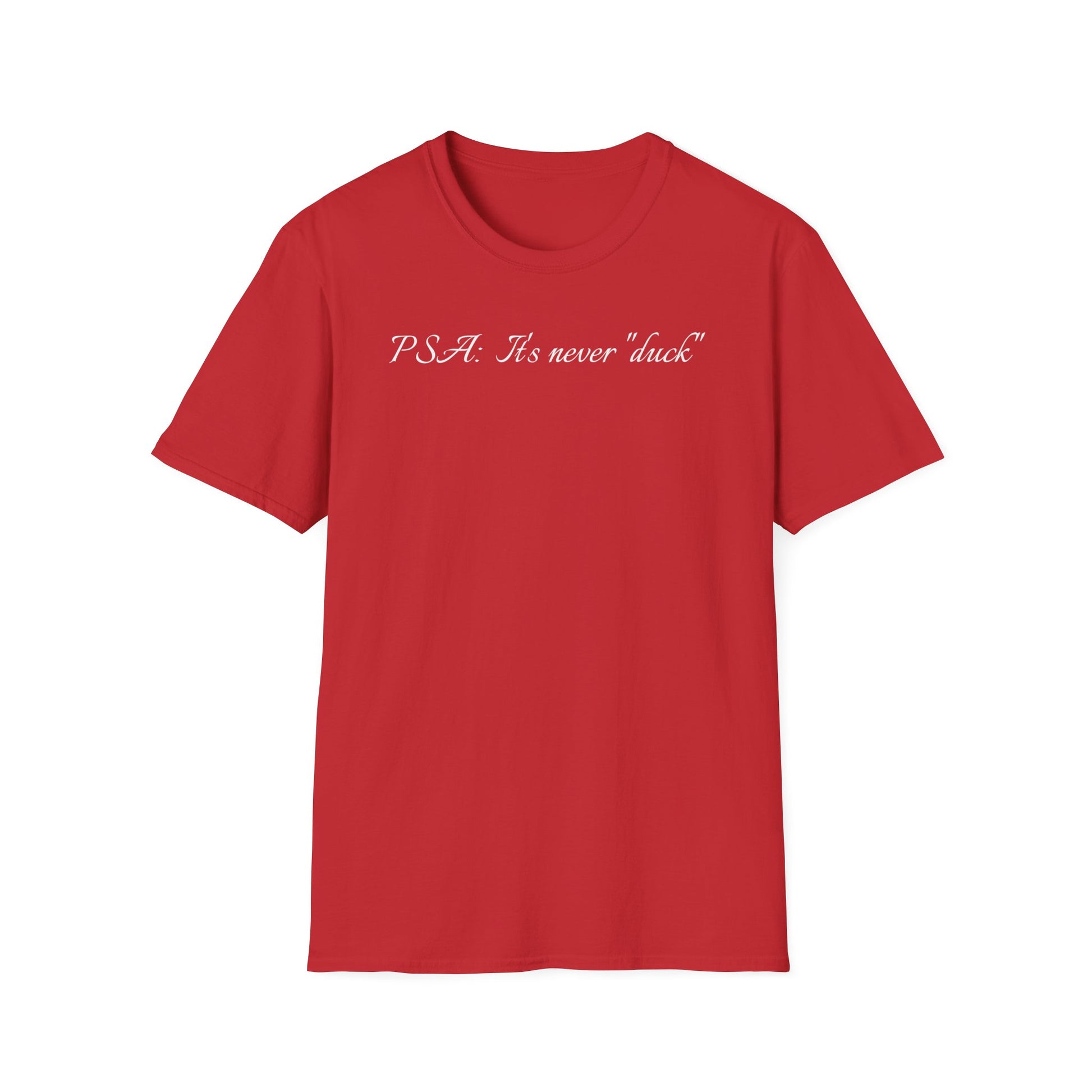Unisex Softstyle Graphic T-Shirt - "PSA..." - In Style Chics Boutique LLC