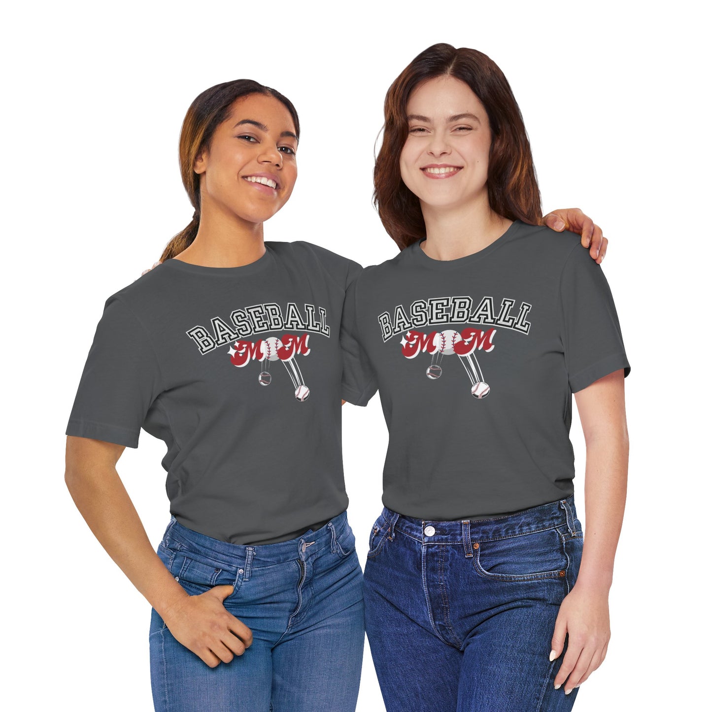 Baseball Mom Short Sleeve Tee, Obsession Expressions by In Style Chics Boutique Cute Graphic T-shirts 