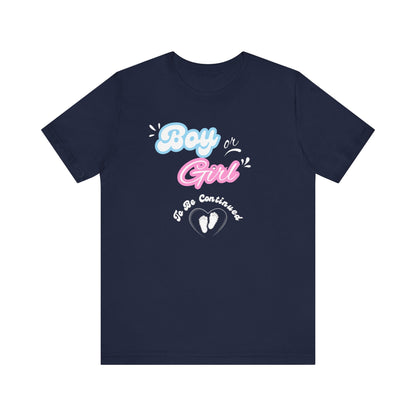 Baby Gender 'Boy or Girl' Short Sleeve Tee - Obsession Expressions by In Style Chics Boutique Cute Graphic Ts 