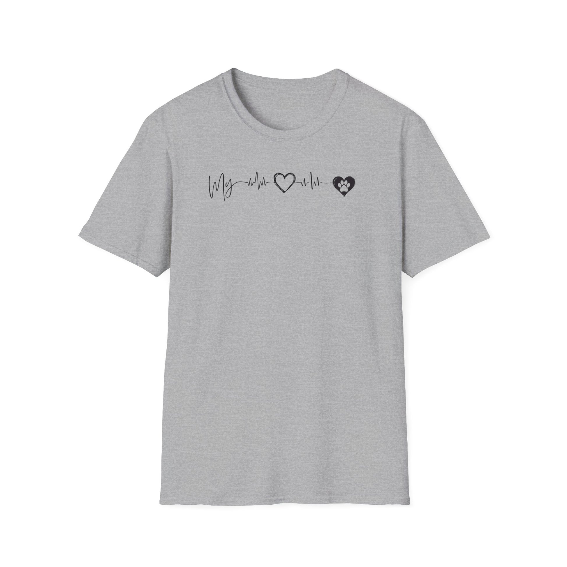 Unisex Softstyle Graphic T-Shirt for Dog Lovers - In Style Chics Boutique LLC
