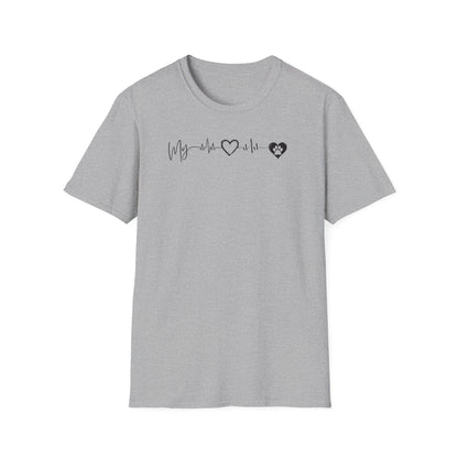 Unisex Softstyle Graphic T-Shirt for Dog Lovers - In Style Chics Boutique LLC