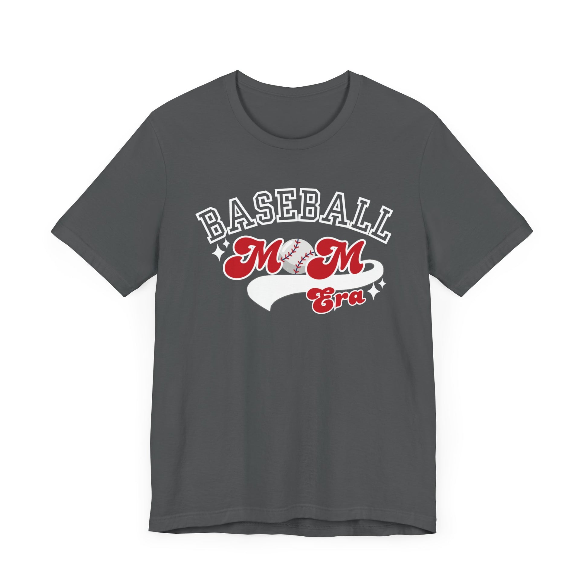 Baseball Mom Era Short Sleeve Tee - Obsession Expressions by In Style Chics Boutique Cute Graphic Ts 