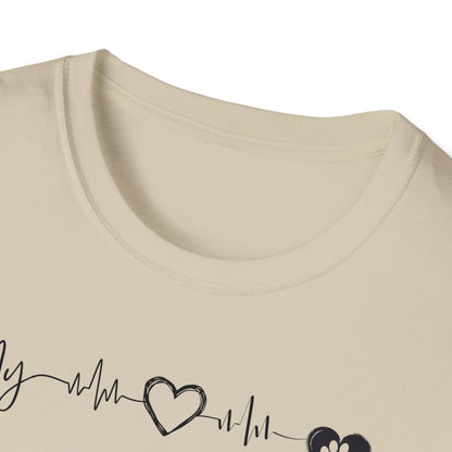 Unisex Softstyle Graphic T-Shirt for Dog Lovers - In Style Chics Boutique LLC