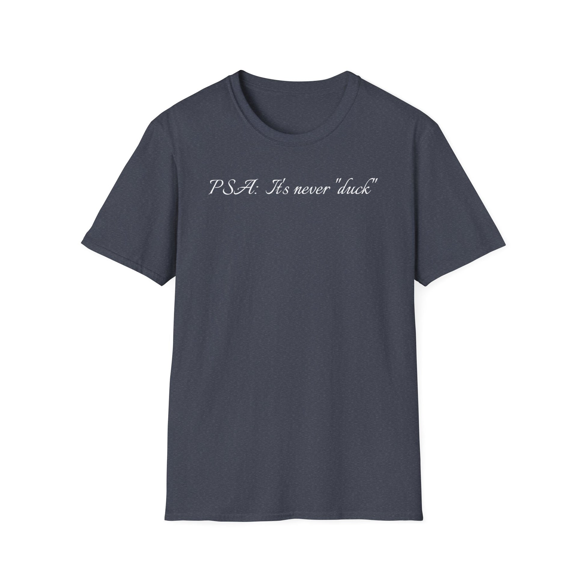 Unisex Softstyle Graphic T-Shirt - "PSA..." - In Style Chics Boutique LLC