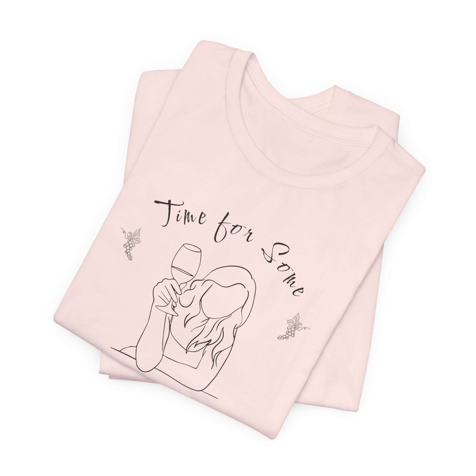 T-Shirt 'Quality Me Time' Short Sleeve Tee - Wine Lovers Tee - Cute Graphic T-shirts - Obsession Expressions by In Style Chics Boutique 