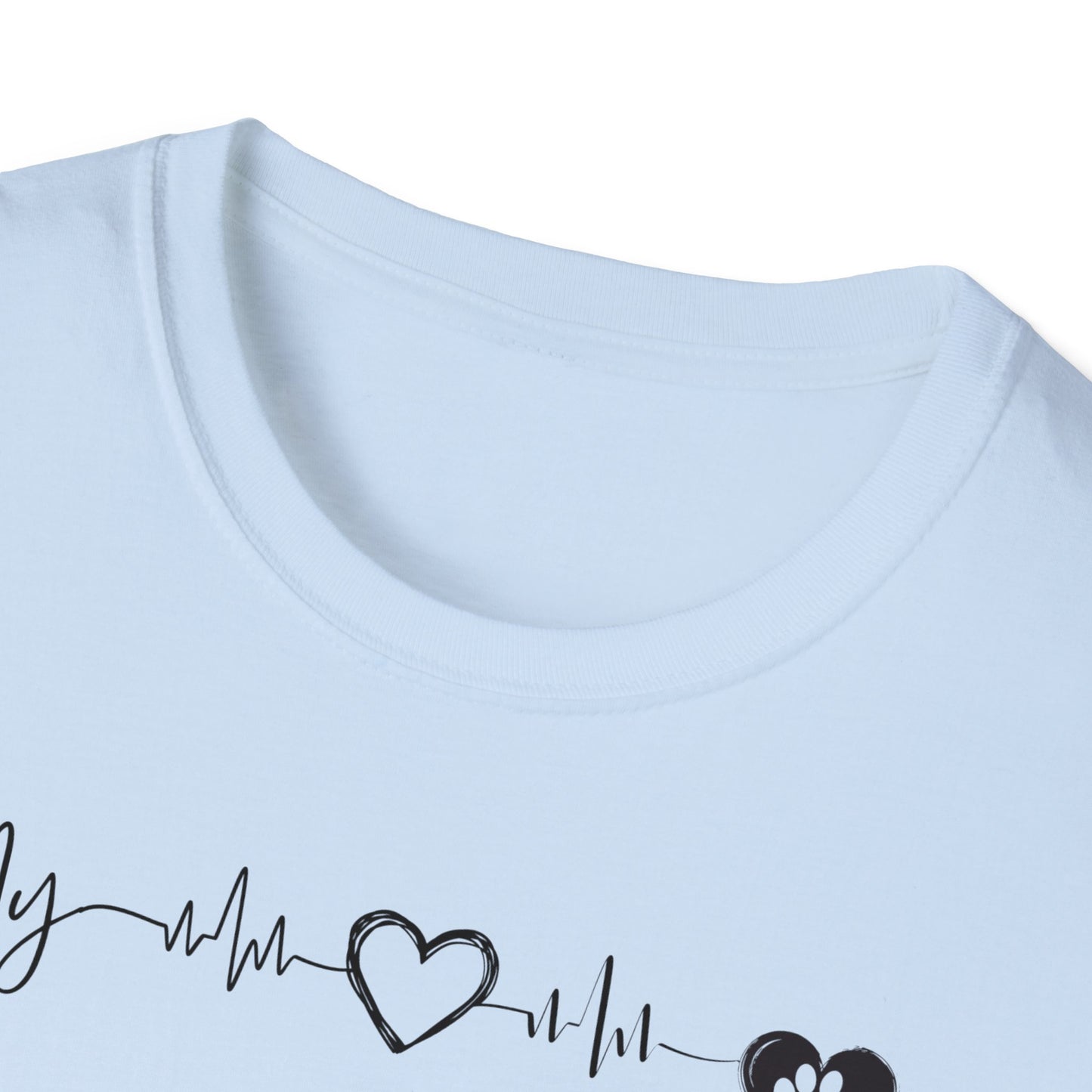 Unisex Softstyle Graphic T-Shirt for Dog Lovers - In Style Chics Boutique LLC