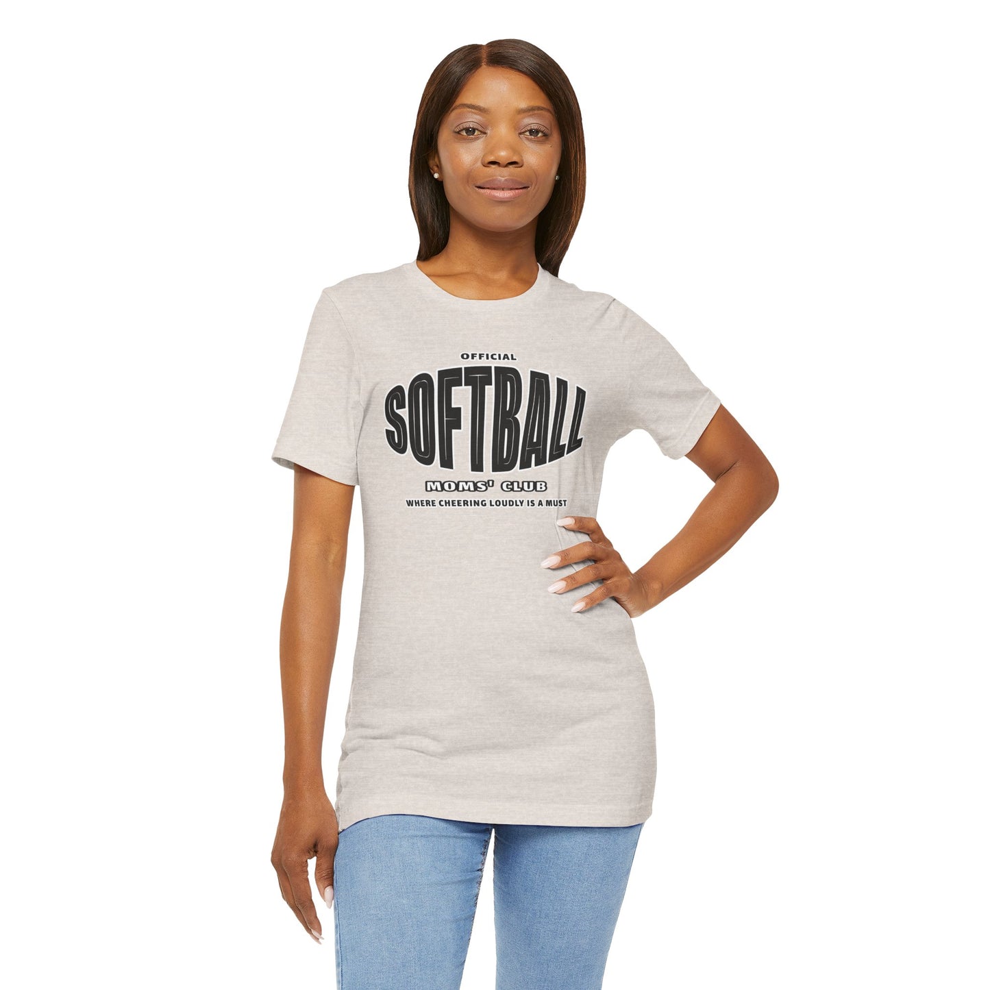 Softball Moms' Club Short Sleeve Tee