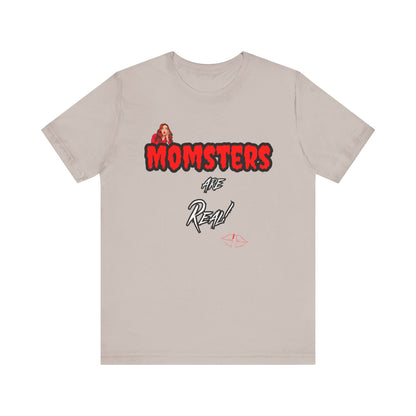 Unisex Jersey Short Sleeve Halloween Graphic T -"Momsters..." Light Color Tees - In Style Chics Boutique LLC