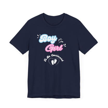 Baby Gender 'Boy or Girl' Short Sleeve Tee - Obsession Expressions by In Style Chics Boutique Cute Graphic Ts 