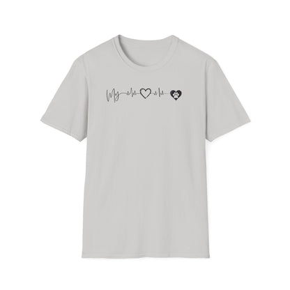 Unisex Softstyle Graphic T-Shirt for Dog Lovers - In Style Chics Boutique LLC