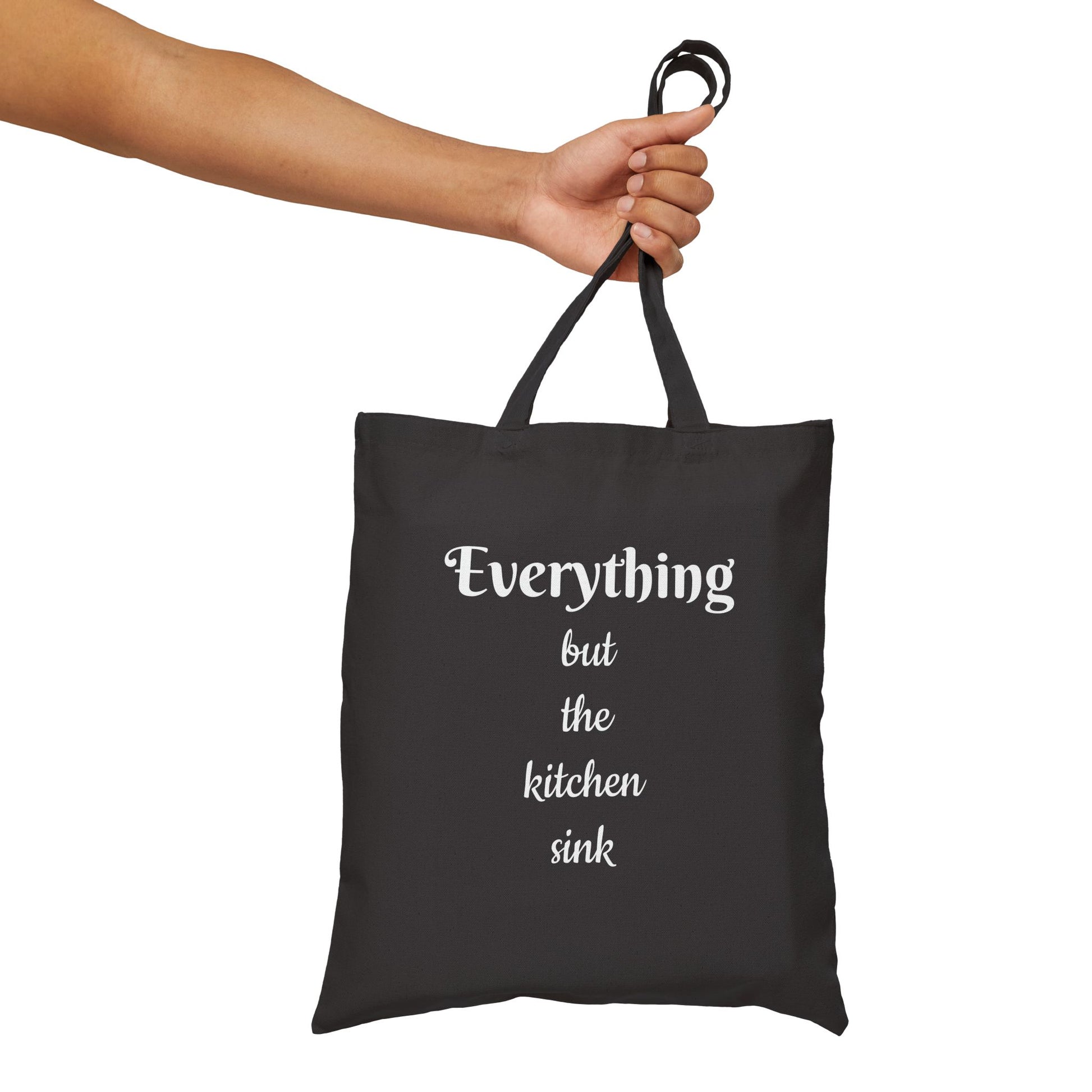 Cotton Canvas Tote Bag - In Style Chics Boutique LLC