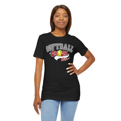 Softball Mom Life Short Sleeve Tee In Style Chics Boutique 