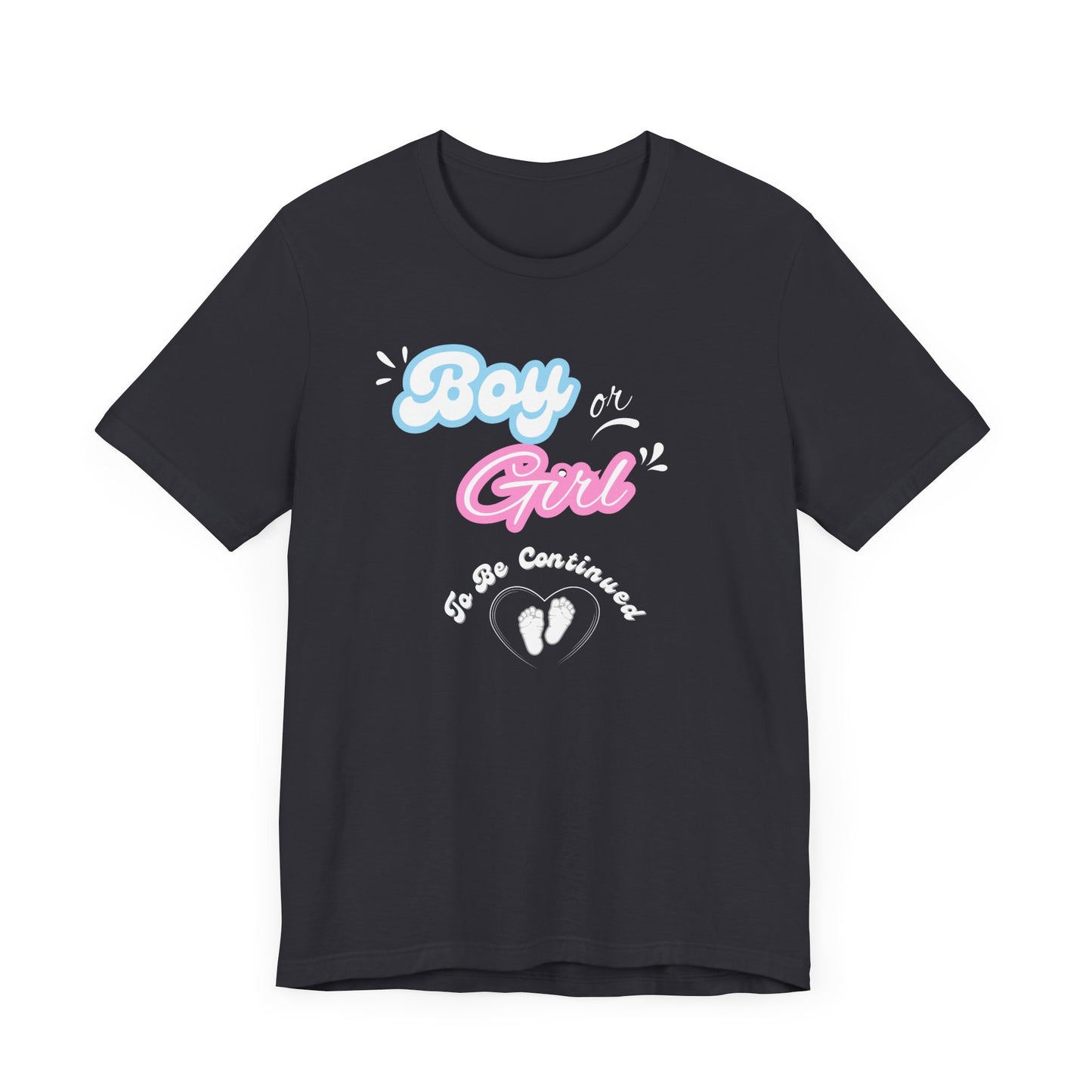 Baby Gender 'Boy or Girl' Short Sleeve Tee - Obsession Expressions by In Style Chics Boutique Cute Graphic Ts 