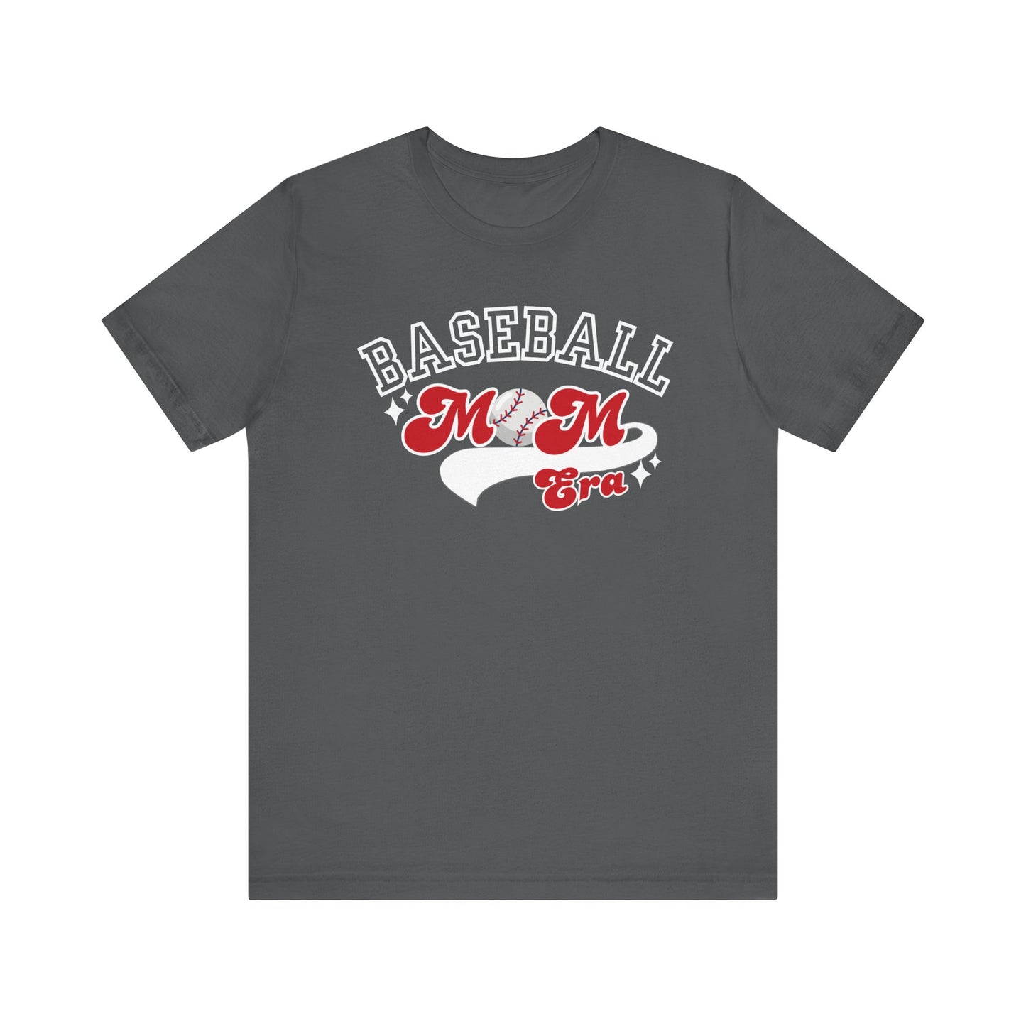 Baseball Mom Era Short Sleeve Tee - Obsession Expressions by In Style Chics Boutique Cute Graphic Ts 