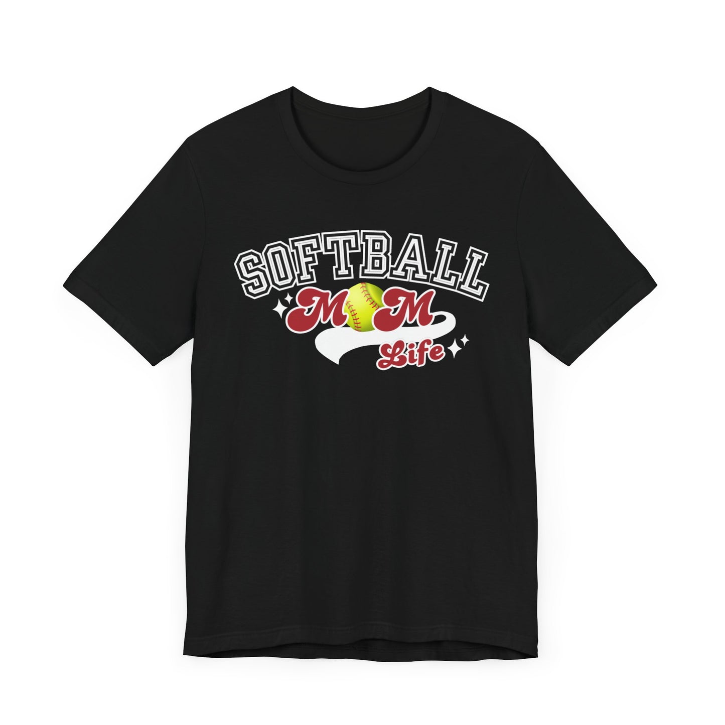 Softball Mom Life Short Sleeve Tee In Style Chics Boutique 
