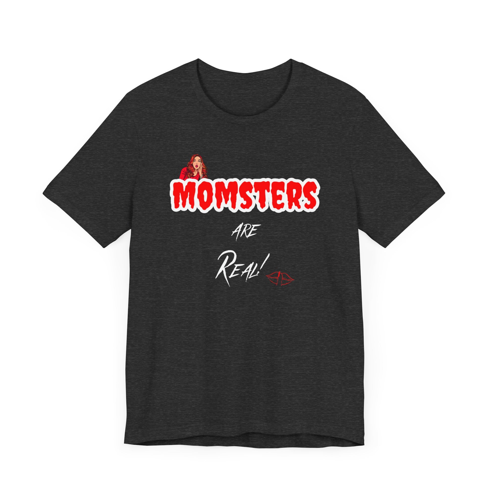 Unisex Jersey Short Sleeve Halloween Graphic T -"Momsters are Real" - In Style Chics Boutique LLC