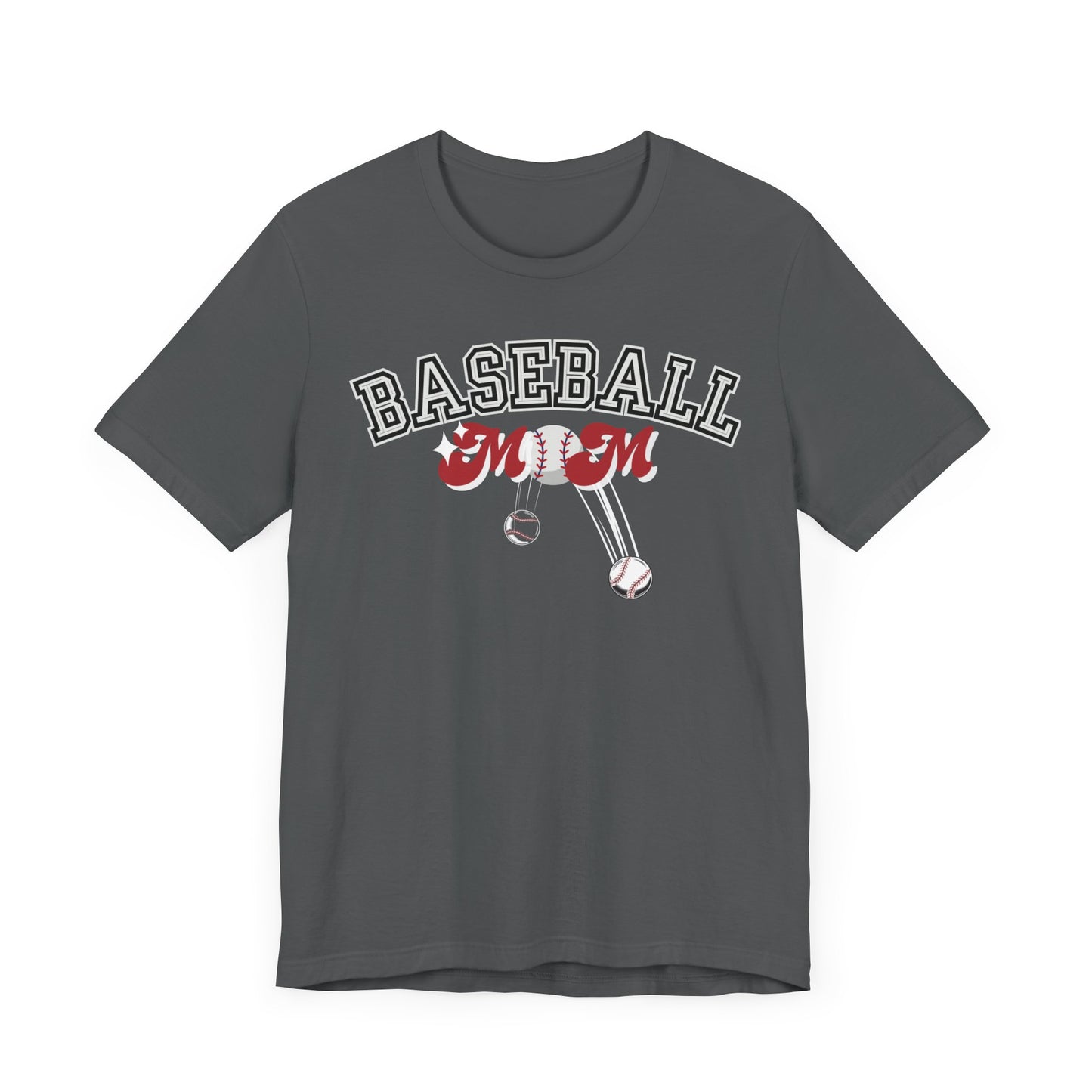Baseball Mom Short Sleeve Tee, Obsession Expressions by In Style Chics Boutique Cute Graphic T-shirts 