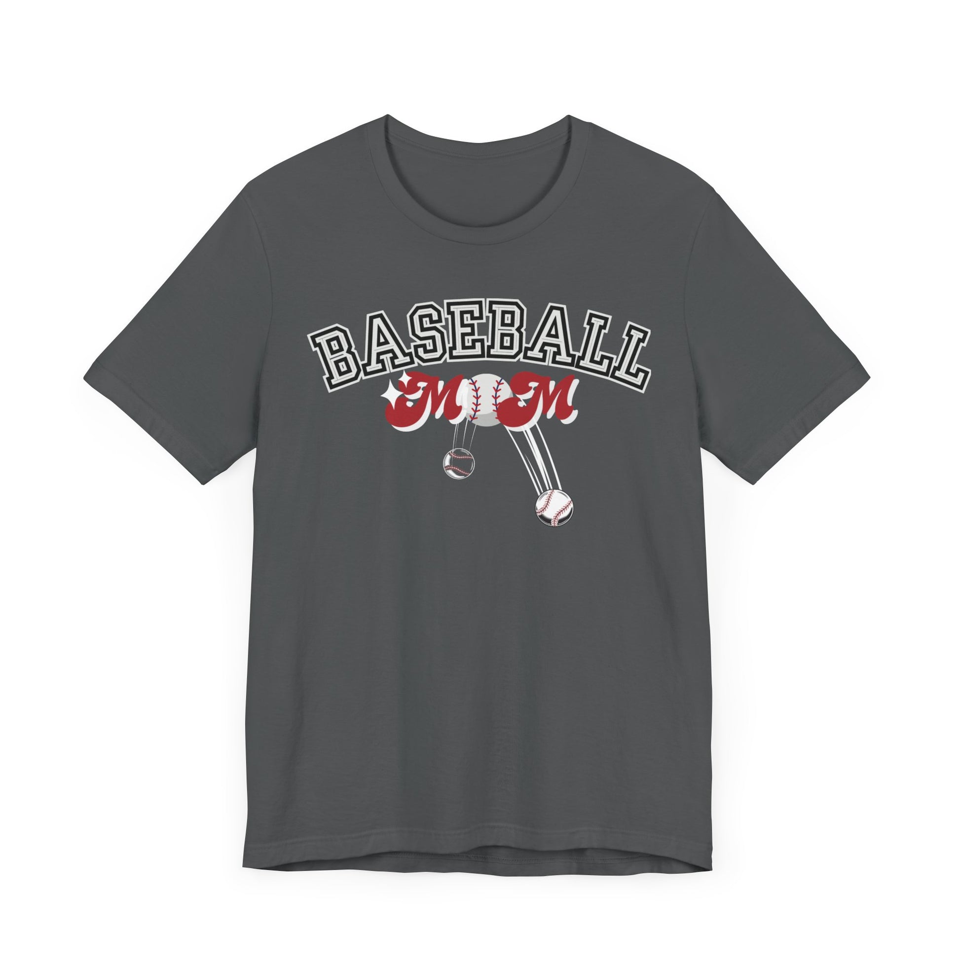 Baseball Mom Short Sleeve Tee, Obsession Expressions by In Style Chics Boutique Cute Graphic T-shirts 