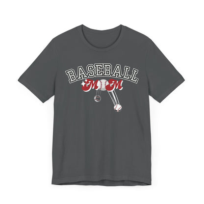 Baseball Mom Short Sleeve Tee, Obsession Expressions by In Style Chics Boutique Cute Graphic T-shirts 