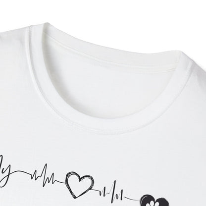 Unisex Softstyle Graphic T-Shirt for Dog Lovers - In Style Chics Boutique LLC