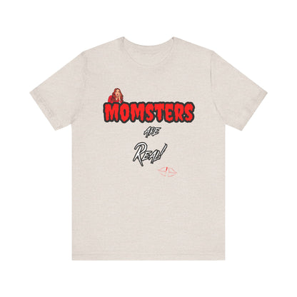 Unisex Jersey Short Sleeve Halloween Graphic T -"Momsters..." Light Color Tees - In Style Chics Boutique LLC