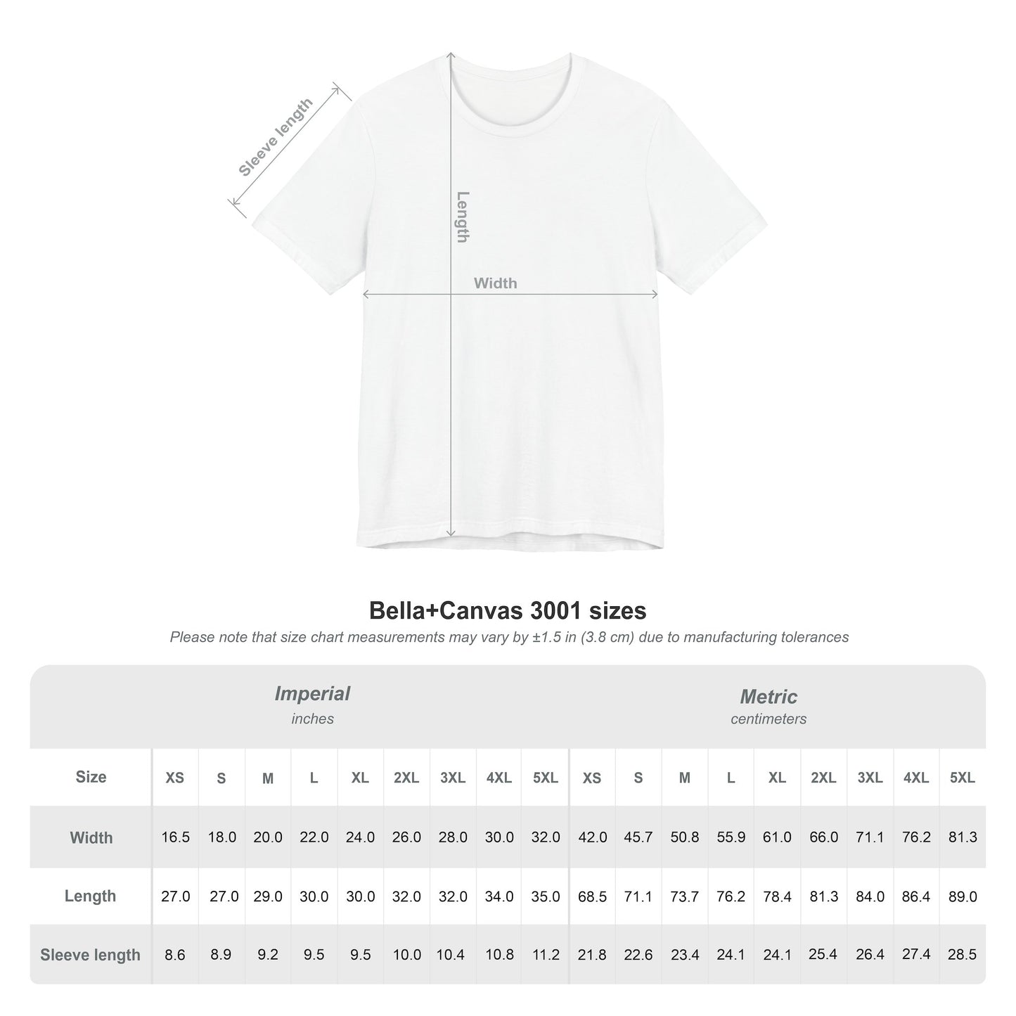 Printed T-Shirt Size Chart- 'Strawberry Margarita Kinda Day'  - In Style Chics Boutique Cute Graphic Ts 
