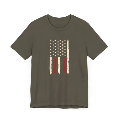 Unisex Jersey Short Sleeve US American Flag Graphic T-Shirt - In Style Chics Boutique LLC