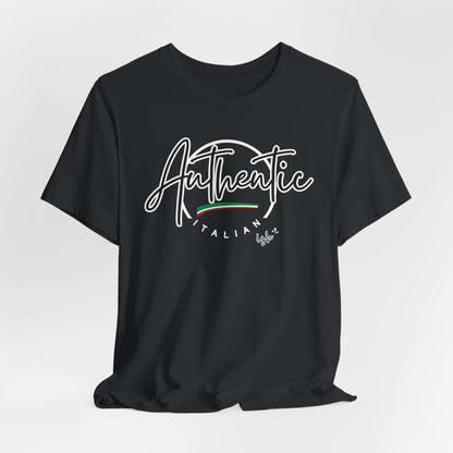 Italian Pride Short Sleeve Tee, Authentic Italian 'ish', Proud to be Italian 