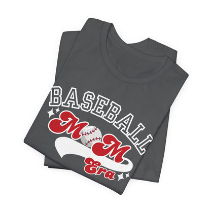 Baseball Mom Era Short Sleeve Tee - Obsession Expressions by In Style Chics Boutique Cute Graphic Ts 