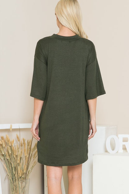 Light Sweater Dress - In Style Chics Boutique LLC