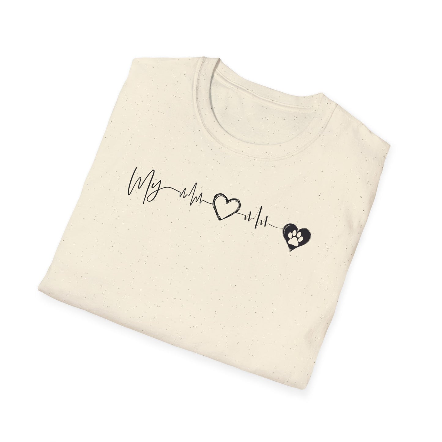 Unisex Softstyle Graphic T-Shirt for Dog Lovers - In Style Chics Boutique LLC