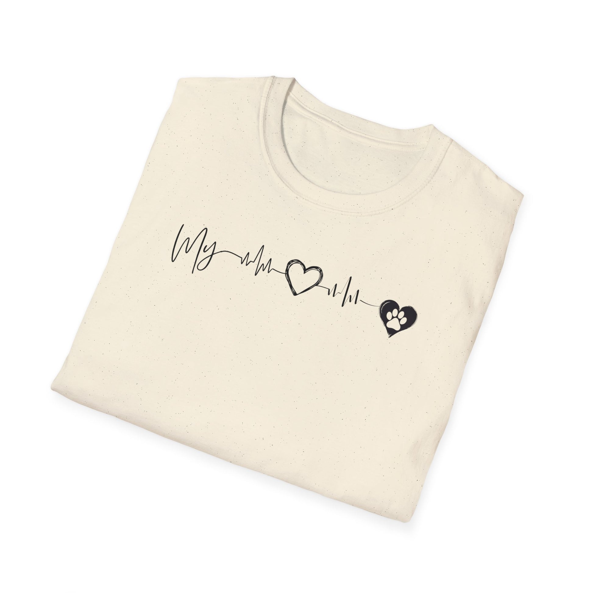 Unisex Softstyle Graphic T-Shirt for Dog Lovers - In Style Chics Boutique LLC